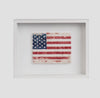 frame :: distressed graphic American flag